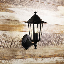 Jing Upward Outdoor Coach Wall Light